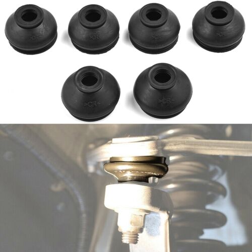 6pcs HQ Rubber Tie Rod End Ball Joint Dust Boots Dust Cover Boot Gaiters New - Picture 4 of 17