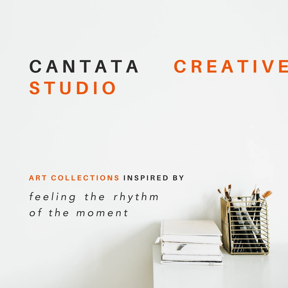 Pintura Acrílica Abstracta Floral Original - Panel de Madera - Arte Pop - Arte Moderno Foto 4 de 4