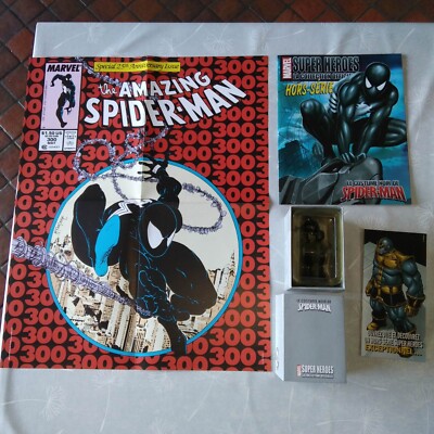 eaglemoss SUPER HERO Serie - MARVEL Blei aus Serie # 05 - BLACK SPIDER-MAN