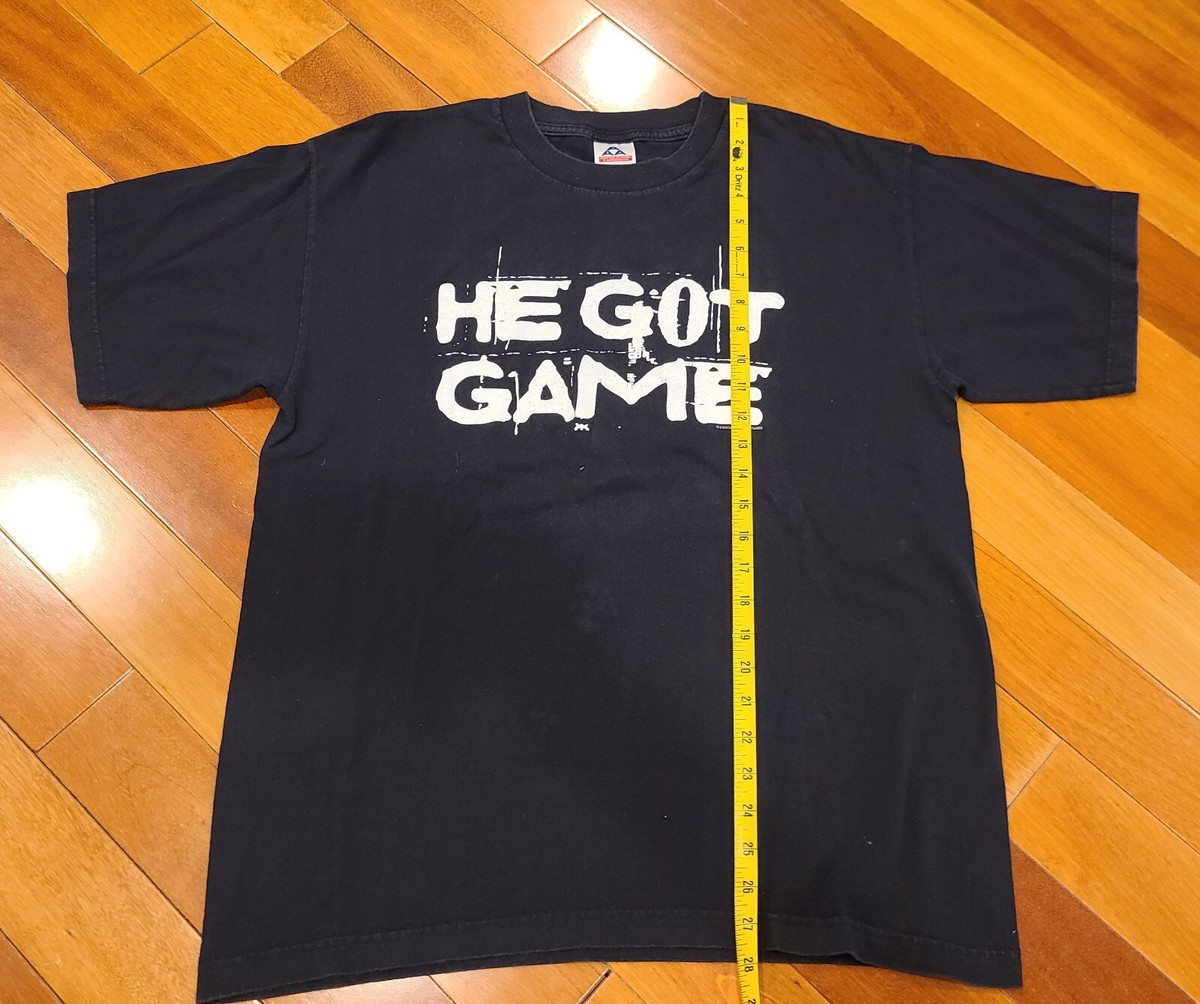 VTG Spike Lee HE GOT GAME Promo t shirt Alstyle - A Spike Lee