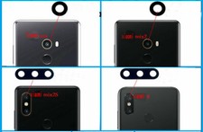 5pcs Back Glass Camera Lens Cover With adhesive For xiaomi mi 8 mix 2 mix2S