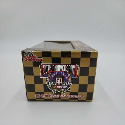 NASCAR 50th Anniversary Gold Diecast 94 Bill Elliot McDonalds 1:24 Stock Car NEW - Picture 4 of 8