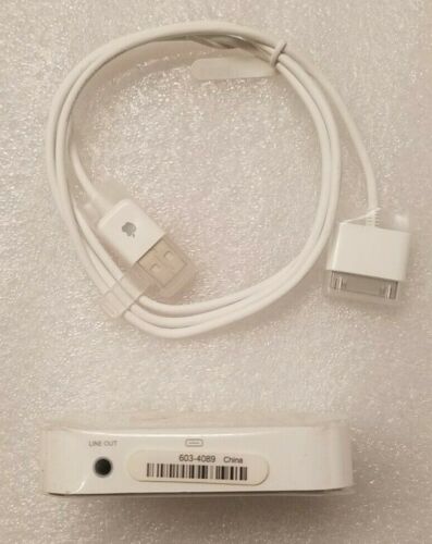 NEW Authentic Apple iPod Classic Gen 3-7 Dock & 30pin USB Cable 561-0222 M9602GA - Picture 3 of 6