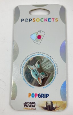 Popsockets Star Wars Popgrip Baby Yoda Pod For Cell Phone Handle 1503-M 