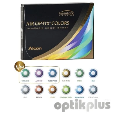 Air Optix Colors - Farbige Monatslinse - 2er-Pack ( -4,25 bis -8,00 Dpt. )