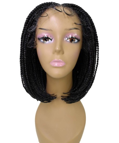 LUXLUXE Tiara gerade 12 Zoll lang 4X4 handgebundene Spitze geflochtene Perücke, BLB-0140 - Bild 8 von 128