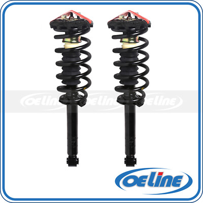2x Quick Complete Rear Strut Coil Springs for 00-03 Nissan Maxima 3.0L 3.5L