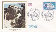FRANCE 1974 FDC CLUB ALPIN FRANCAIS YT 1788