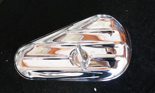 PAUGHCO - TEARDROP WERKZEUGKOFFER - RECHTE SEITE - CHROM GERIPPT - Bild 2 von 4