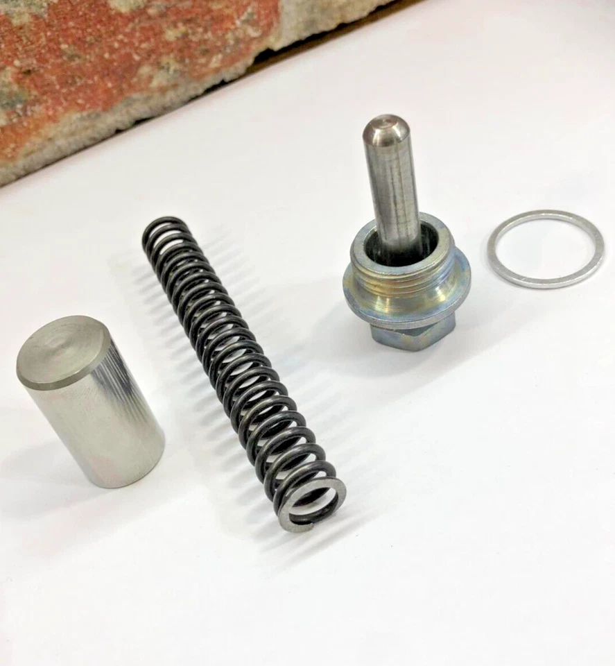 Porsche 996 & 986 Upgraded Oil Pressure Relief Valve Kit for M96 Engine PSR9Line - Image 3 of 4