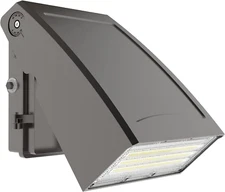 LED Wall Pack 40W: 5000K ETL Listed with Dusk-To-Dawn Photocell Commerical Secur