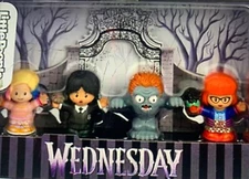 New Toy Little People Figures Wednesday Addams Toy Figure Doll Set Collectors