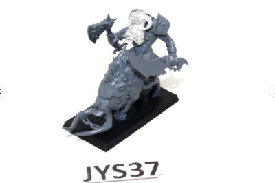 Warhammer Orcs and Goblins Orc Boss on Boar JYS37