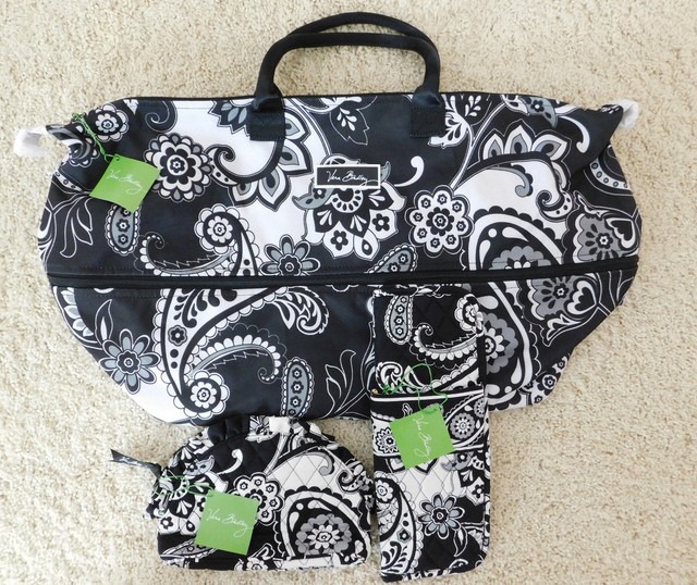 vera bradley expandable travel bag