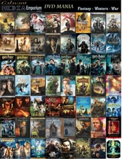 DVD Mania Pick Your Movies Fantasy Adventure Mythology Combined Ship DVD Lot
