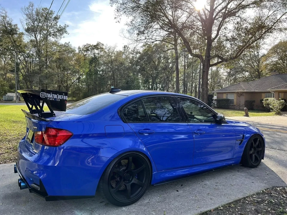 ️‍🔥 NRG 69" 3X3 FIBRA DE CARBONO GT ALERÓN MALETERO para BMW Coupé/Sedanes/Verts Foto 2 de 4