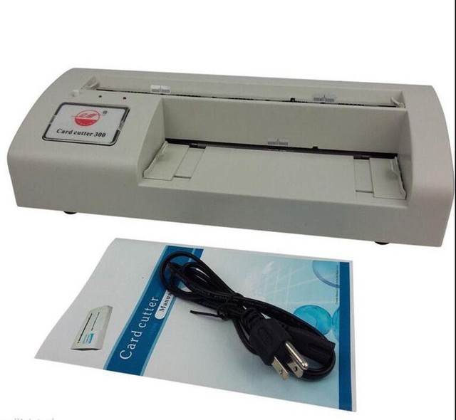 300B Automatic Name Card Slitter,business card cutting machine,Name