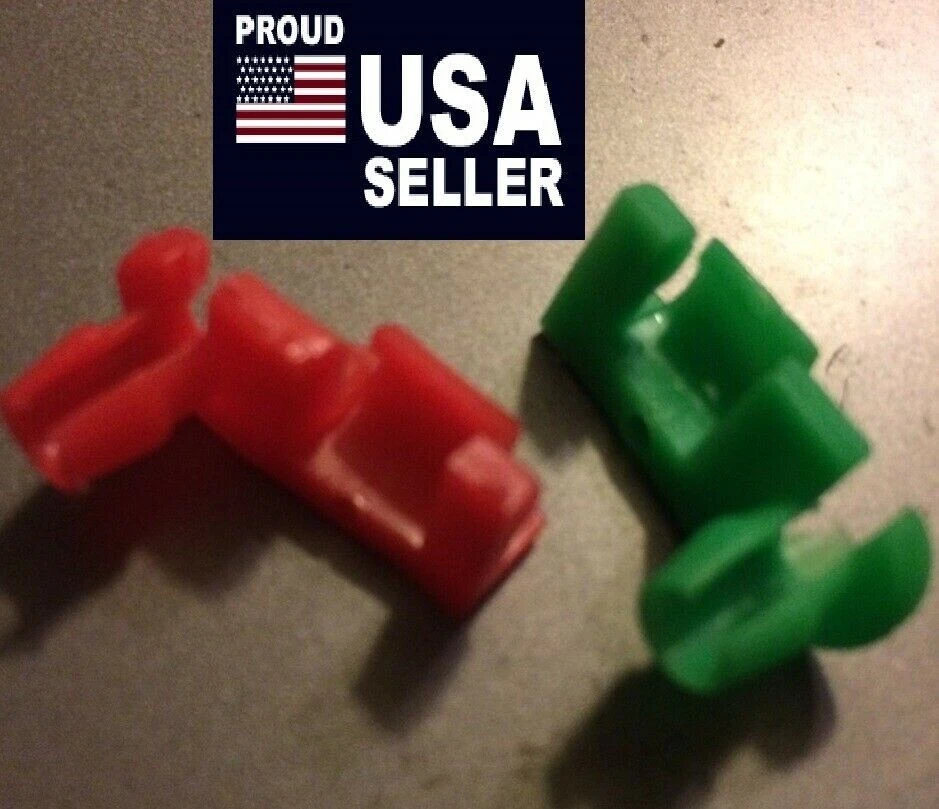 Jeep Grand Compass Cherokee Liberty Wrangler Patriot Door Latch Rod Clips  1-PR - Image 3 of 4