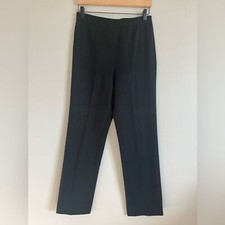Vintage Givenchy Sport Pants Wool Blend Black Pull On Sz 12