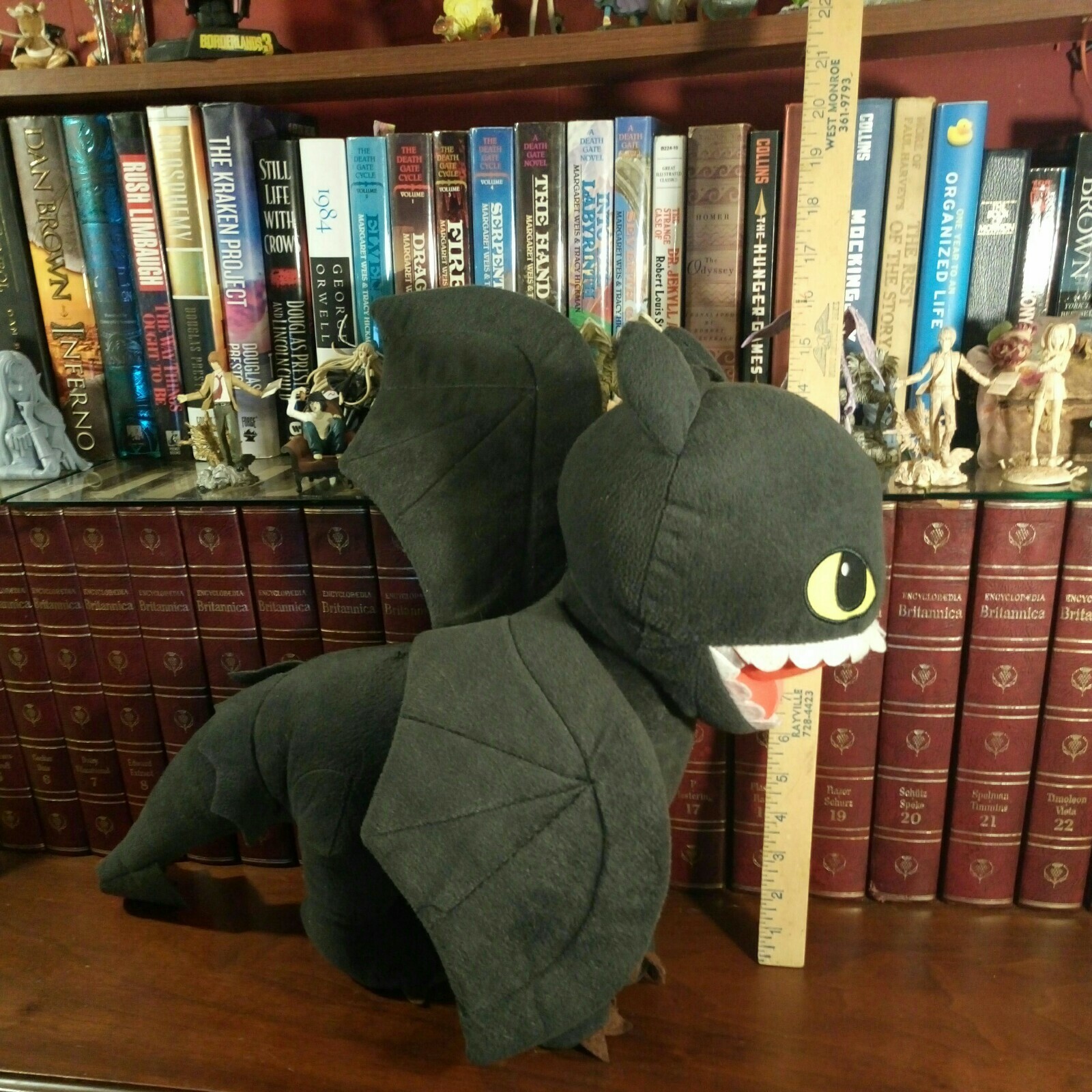 giant toothless teddy