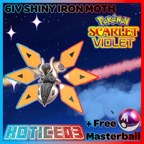 6IV Shiny Violet Paradox Forms Pokemon Scarlet And Violet Masterballs 