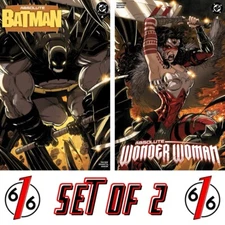 🔥 ABSOLUTE BATMAN & WONDER WOMAN 4 KAARE ANDREWS 616 Variant Set LTD 3000