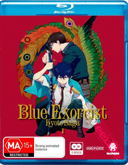 Blue Exorcist: Kyoto Saga (Vol. 1 Eps 1-6) NEW Blu-Ray 2