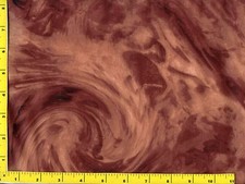 Swirling Pinkish Brown Atmosphere Blender Quilting Fabric by Yard  2167