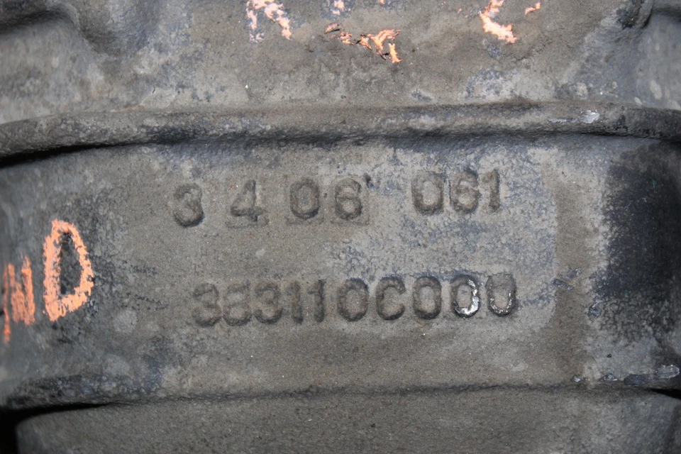 2003-2008 INFINITI FX35 SUPORTE DIFERENCIAL TRASEIRO K6534 - Imagem 2 de 4