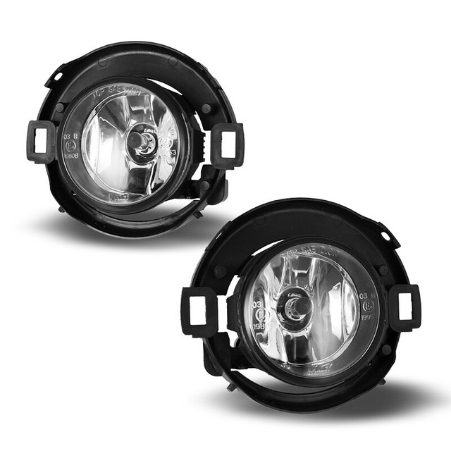 For 1017 Nissan Frontier PAIR OE Factory Fit Fog Light Bumper Kit Clear Lens eBay