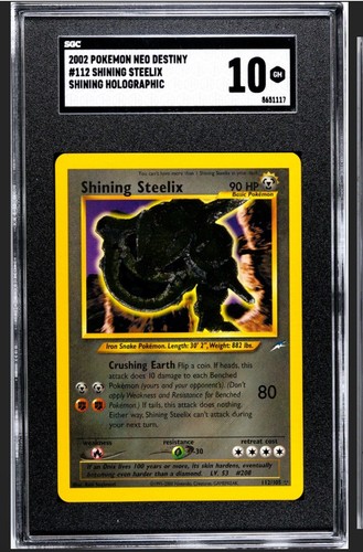 Shining Steelix (Unlimited) graded SGC 10 for sale on eBay