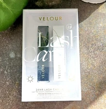 Velour 24HR Lash Care Kit Lash Long & Strong Serum + Pretty Big Deal Mascara NIB