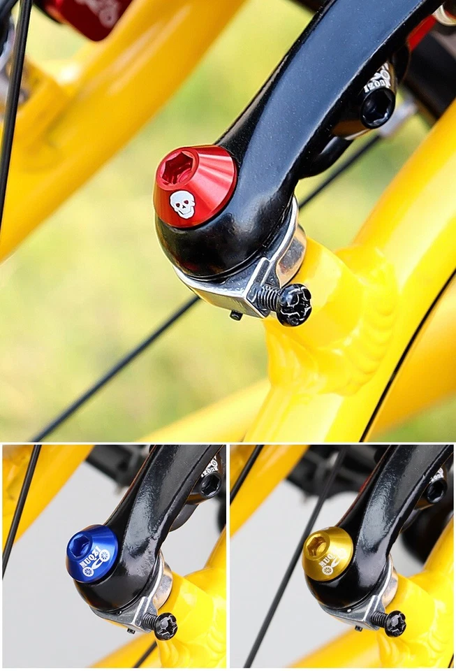 Tornillo ajustador de pinza de freno para bicicleta de carretera MTB 4 piezas Foto 4 de 4