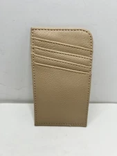 ScanSafe Concierge RFID Protected ID &  Credit Card Holder Beige New