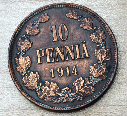 Finnland 1914 10 Pennia