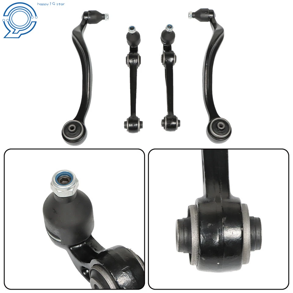 Brazo de control inferior delantero rótula para Ford Fusion Lincoln MKZ Mercury Milan 4 piezas Foto 4 de 4