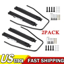 1 Pair  Universal Seat Slider Seat Mounting Track Assembly Kit For NRG Sparco US