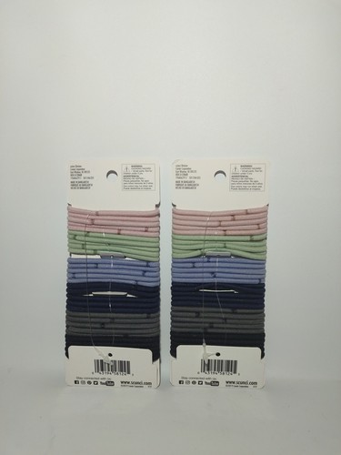 Lot of 2 - Scunci Elastics No Damage All Day Hold Medium 30 Pieces Per Pack. - Afbeelding 2 van 2