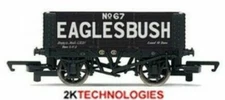 Hornby R6591 -00 Gauge 6 Plank Open Mineral Wagon Eaglesbush No67 Box RM48P +Web