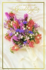 Heartfelt Vintage HAPPY BIRTHDAY Card FOR GRANDDAUGHTER by American Greetings   