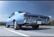 1 15x8 New Us Magspolished Slots 5 On 4.75 Bp Gm Chevelle Buick Ect