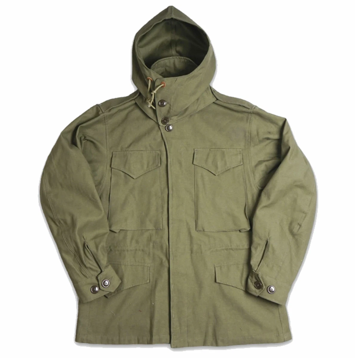 Hooded top field jacket