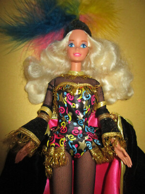 B-193) ALTE BLONDE VINTAGE CIRCUS STAR COLLECTOR BARBIE MATTEL 1994 NEUWERTIG