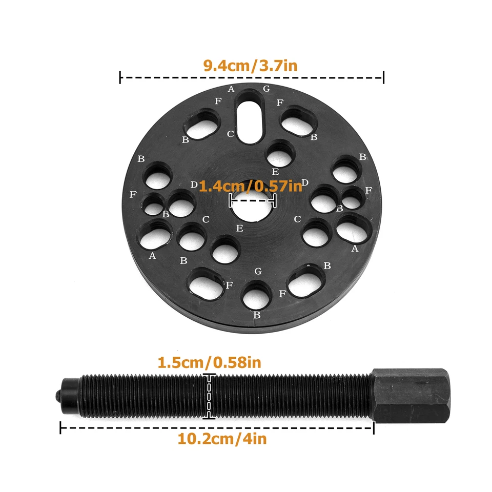Clutch Hub & Alternator Puller Tool For Harley Dyna Softail Touring Big Twins - Imagem 2 de 4