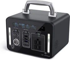 New 500Wh Li-ion Battery Portable Power Station for Outdoor Camping Power Supply