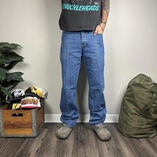 Vintage Calvin Klein loose straight fit blue denim jeans Men's 32x33 easy fit