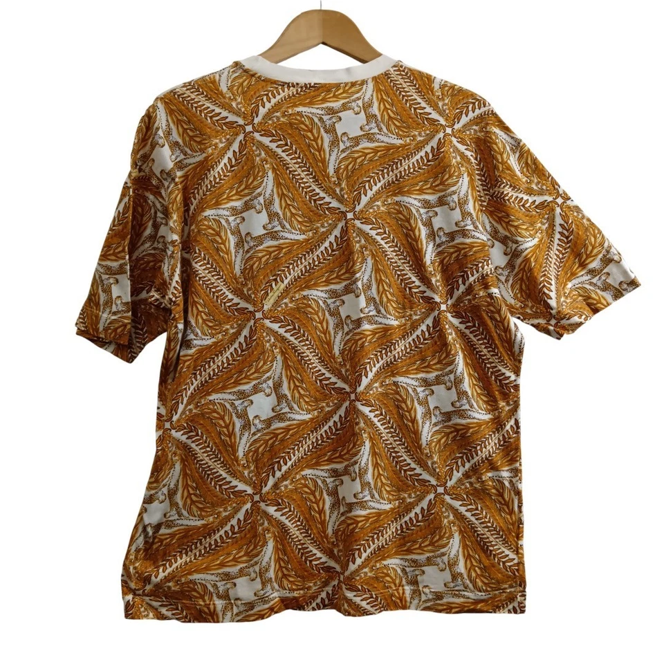 Camiseta A Vintage Authenticated S. Ferragamo Estampado Botánico Talla Única - Preciosa Foto 3 de 4