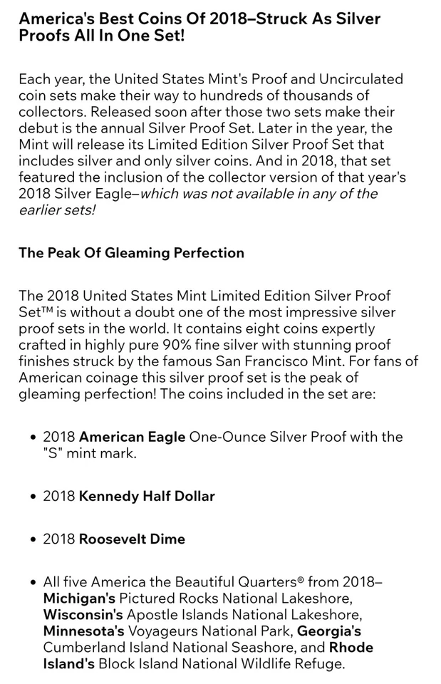 2018-S Limited Edition Silver Proof Set 8pc. NGC PF69 ER Trolley Label - Image 2 of 2