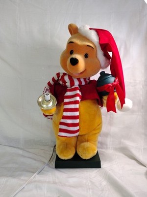 Winnie Pooh Motionette Disney Animated light up musical Christmas 22'' Telco