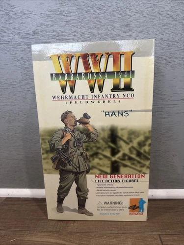 NEW DRAGON WWII GERMAN WEHRMACHT INFANTRY NCO SOLDIER HANS 1999 BARBAROSSA 1941 - Picture 1 of 10
